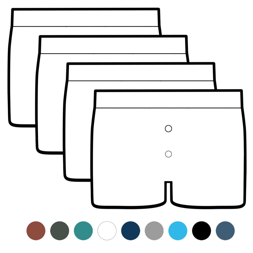 Pack de 4 caleçons au choix en coton bio - BLUEBUCK