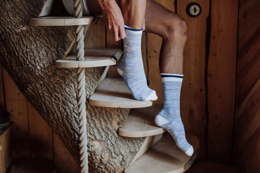 Chaussettes en coton bio : une vraie différence pour vos pieds sensibles ? - BLUEBUCK