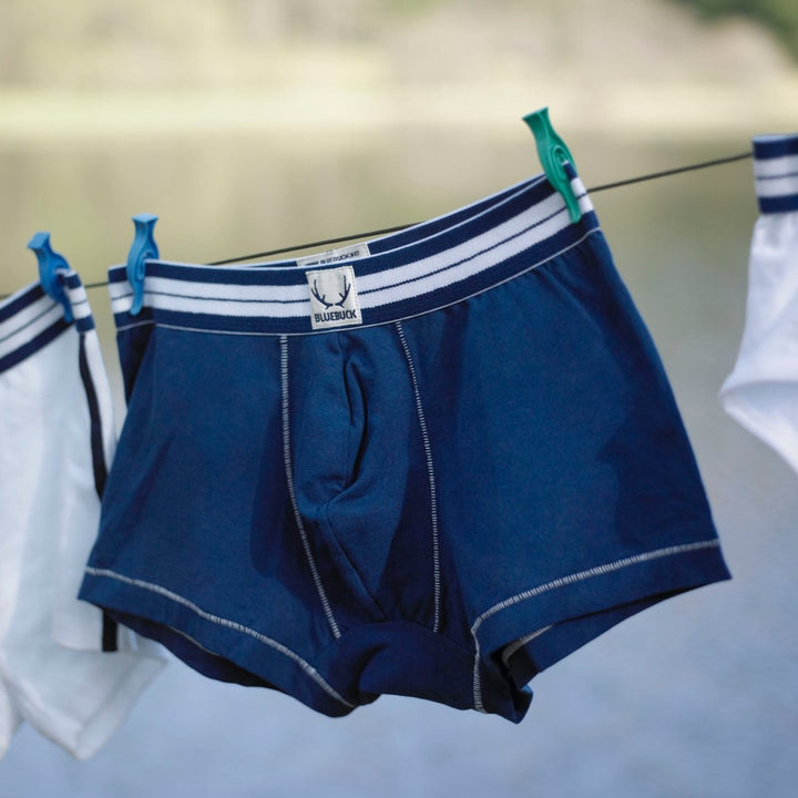 3 boxers homme classiques en coton bio - BLUEBUCK