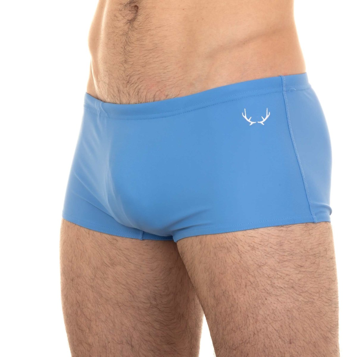 Boxer de bain homme bleu azur en nylon recyclé - BLUEBUCK