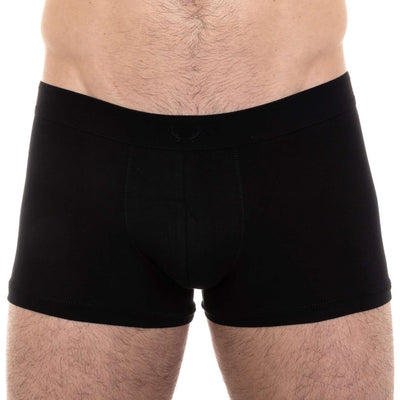 Boxer homme en coton recyclé noir - BLUEBUCK