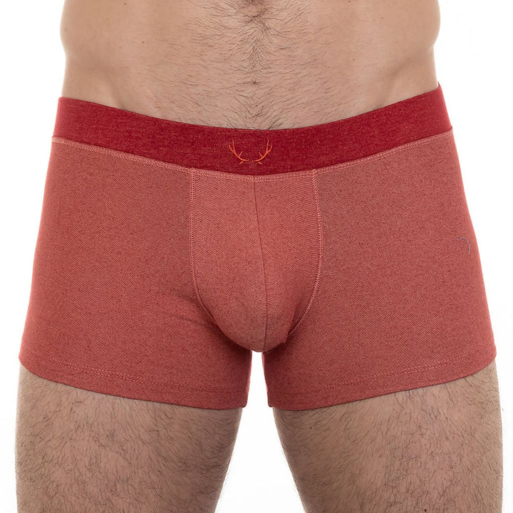 Boxer homme rouge en Tencel BLUEBUCK