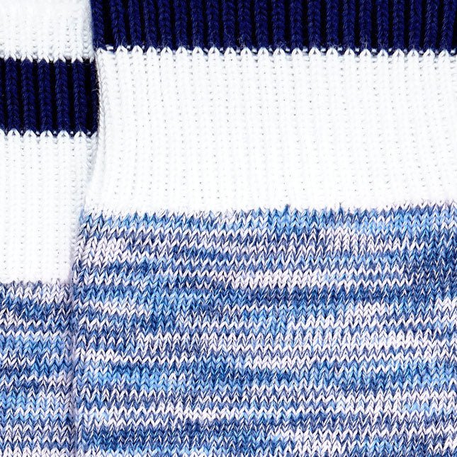 Chaussettes homme bleu arctique en coton bio - BLUEBUCK