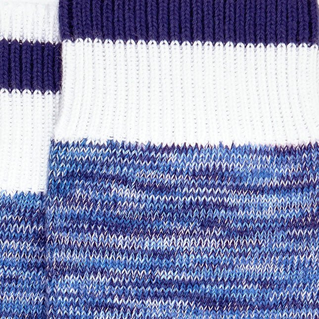 Chaussettes homme bleu roi en coton bio - BLUEBUCK