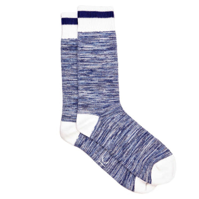 Chaussettes homme en coton bio bleu clair - BLUEBUCK