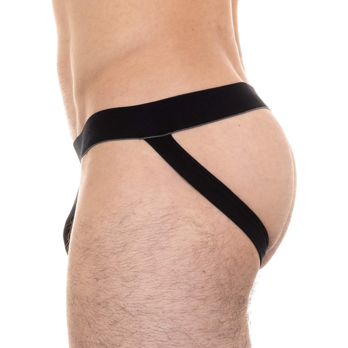 Jockstrap noir en coton recyclé - BLUEBUCK