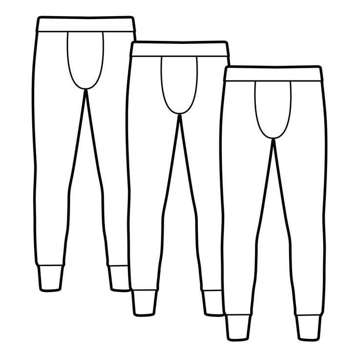 Pack de 3 legging homme au choix en coton bio - BLUEBUCK