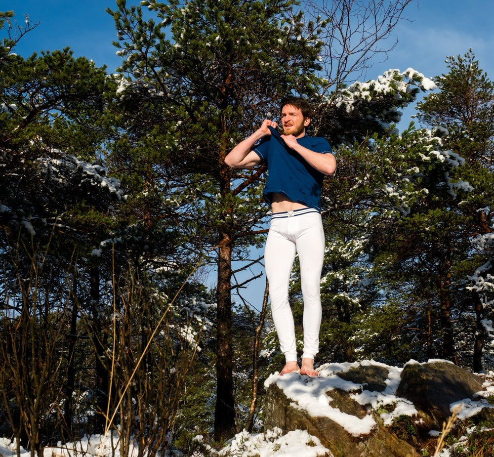 Pack de 3 legging homme - gris, noir & blanc - BLUEBUCK