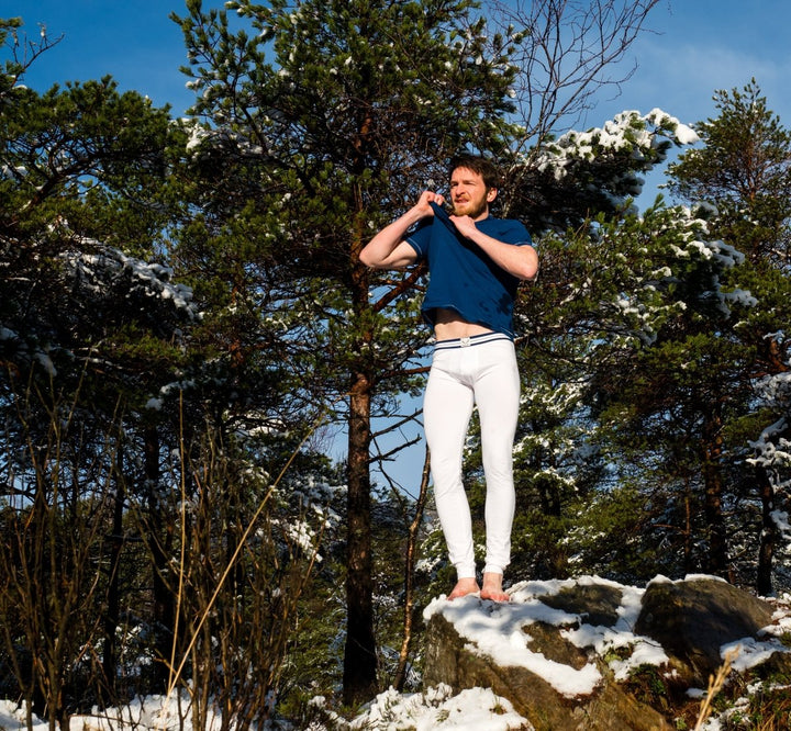 Pack de 3 legging homme - gris, noir & blanc - BLUEBUCK