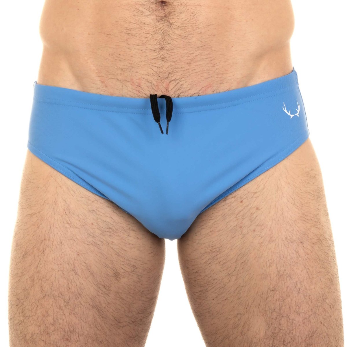 Slip de bain homme bleu azur en nylon recyclé - BLUEBUCK