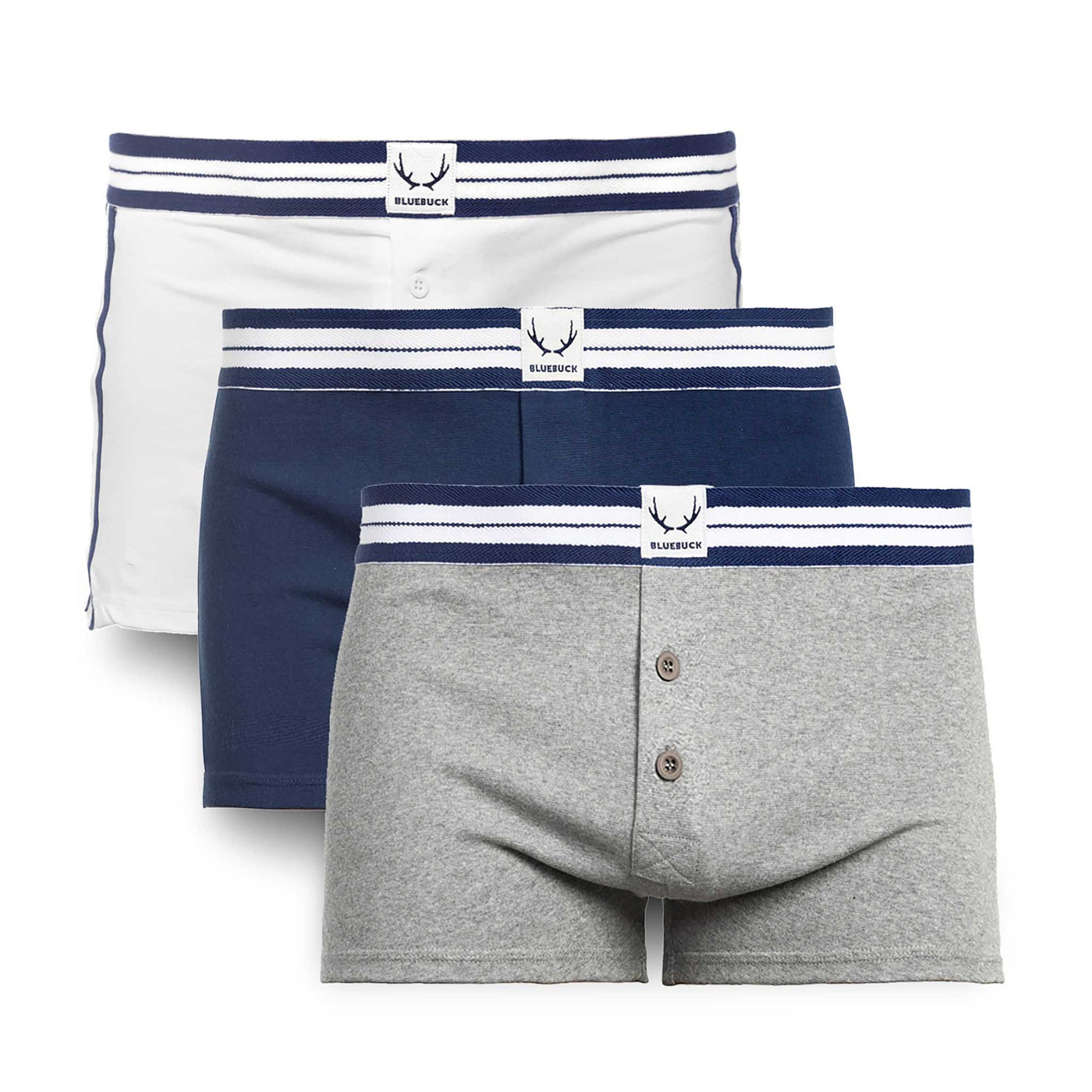 Pack of 3 organic cotton men's boxers