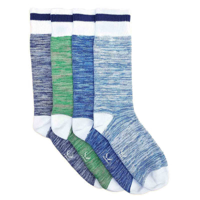 4 pairs nautical socks